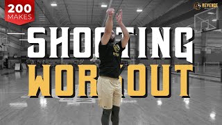 200 Shots Full Shooting Workout! 😱 (DO THIS EVERY DAY)