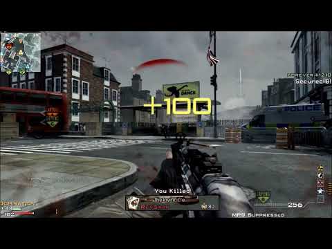 MW3: Unsupported 83 Second MP5 Moab on Underground (3 man party)