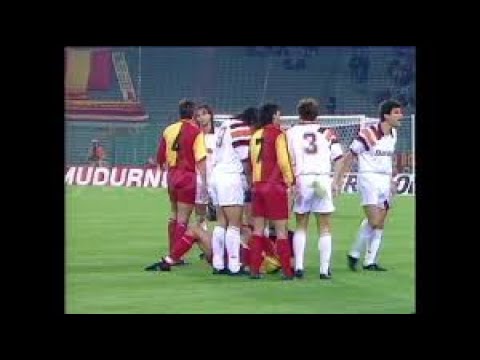 1992 1993 Roma Galatasaray YEME BUNU HAYRETTİN UEFA Kupası Maçı