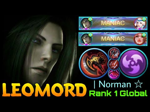 2x MANIAC!! Leomord War Axe Build! - Top 1 Global Leomord  by | Norman ☆ - MLBB