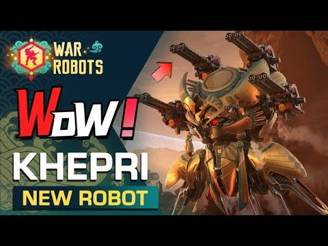 The Kramola KHEPRI Is a beast😱😁 | Skirmish gameplay || War Robots