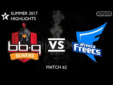 BBQ vs AFS All Games Highlights LCK Summer 2017 bbq OLIVERS vs Afreeca Freecs LoL eSports