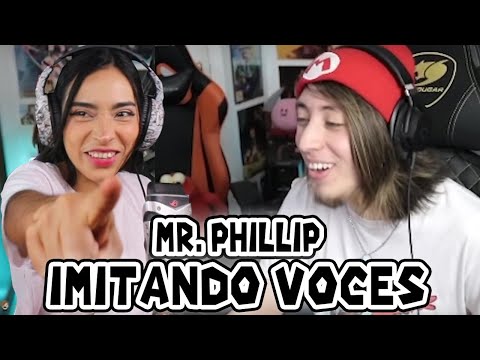 IMITANDO VOCES CON MIS SEGUIDORES EN DISCORD #3 - MR. PHILLIP - SOUNDY REACCIÓN