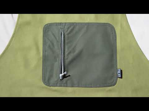 STOP MOTION - Pocket Zipper Action TILIT X Tom Colicchio Apron