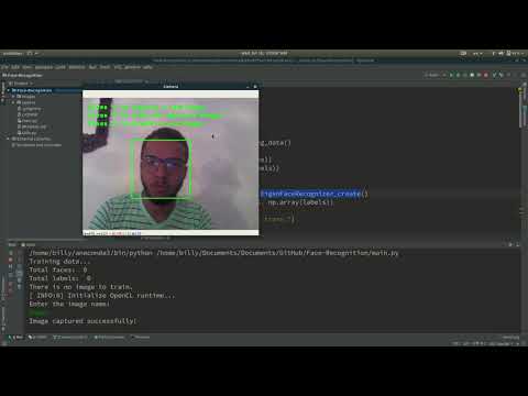 Face Recognition Using Eigen Algorithm With Opencv