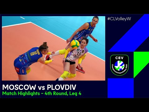 #CLVolleyW | Dinamo MOSCOW vs Maritza PLOVDIV - Match Highlights