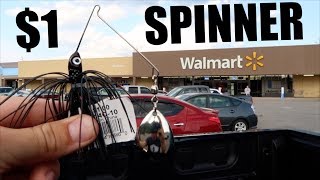 $1 Dollar Walmart Spinnerbait Challenge!!!