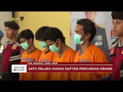 PRESISI UPDATE : POLRESTA SIDOARJO TANGKAP KOMPLOTAN PENCURI PIPA PT TJIWI KIMIA 13/04/2025 (17.00)