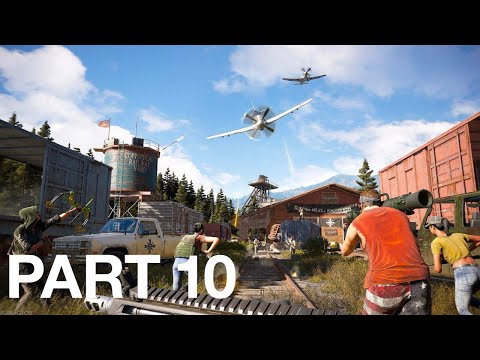Far Cry 5 Walkthrough Gameplay Part 10 - Burn The Bliss Fields (FULL GAME) - No Commentary