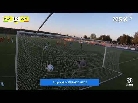 tv.nsk.pl [3:0 Odilon 90 (k) go] MKS Mławianka Mława - KS Legionovia Legionowo 3:0 (0:0) 2023-08-11