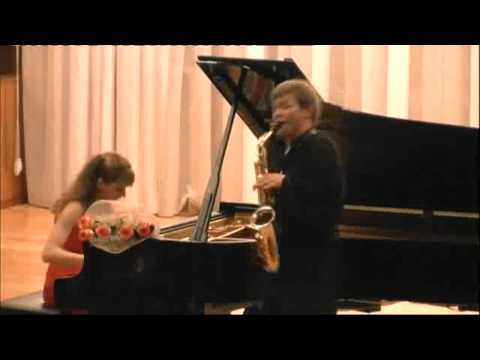 Sergey Kolesov, saxophone - Elena Grinevich, piano. J.Matitia, Devil's Rag