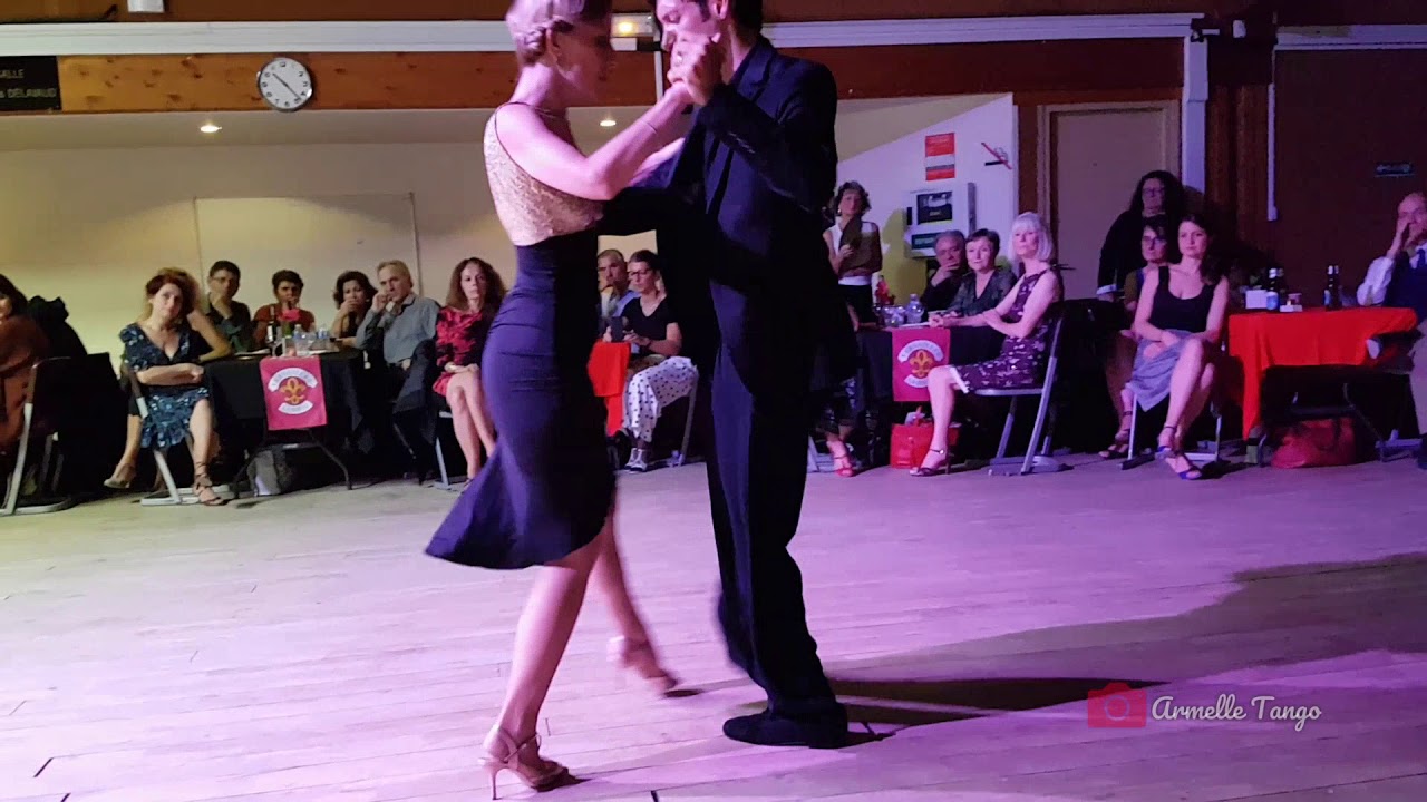 Vito Muñoz & Céline Ruiz ❤ El último café  (Juan D'Arienzo) @ Versailles - La Ideal Versaillaise