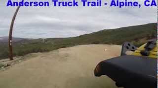 preview picture of video 'Anderson Truck Trail - Alpine, CA.'