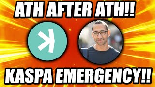 Kaspa Will Continue Pumping!! (Emergency Alert)