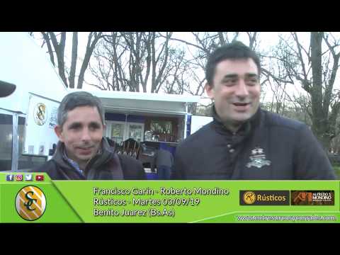 03-09-19 - Francisco Garín - Roberto Mondino - Alfredo S. Mondino - Rústicos - Benito Juarez