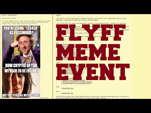 Flyff - Community Meme Event