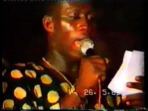 Lateef Ilori Alarape Live on stage 1989...Rare Video 