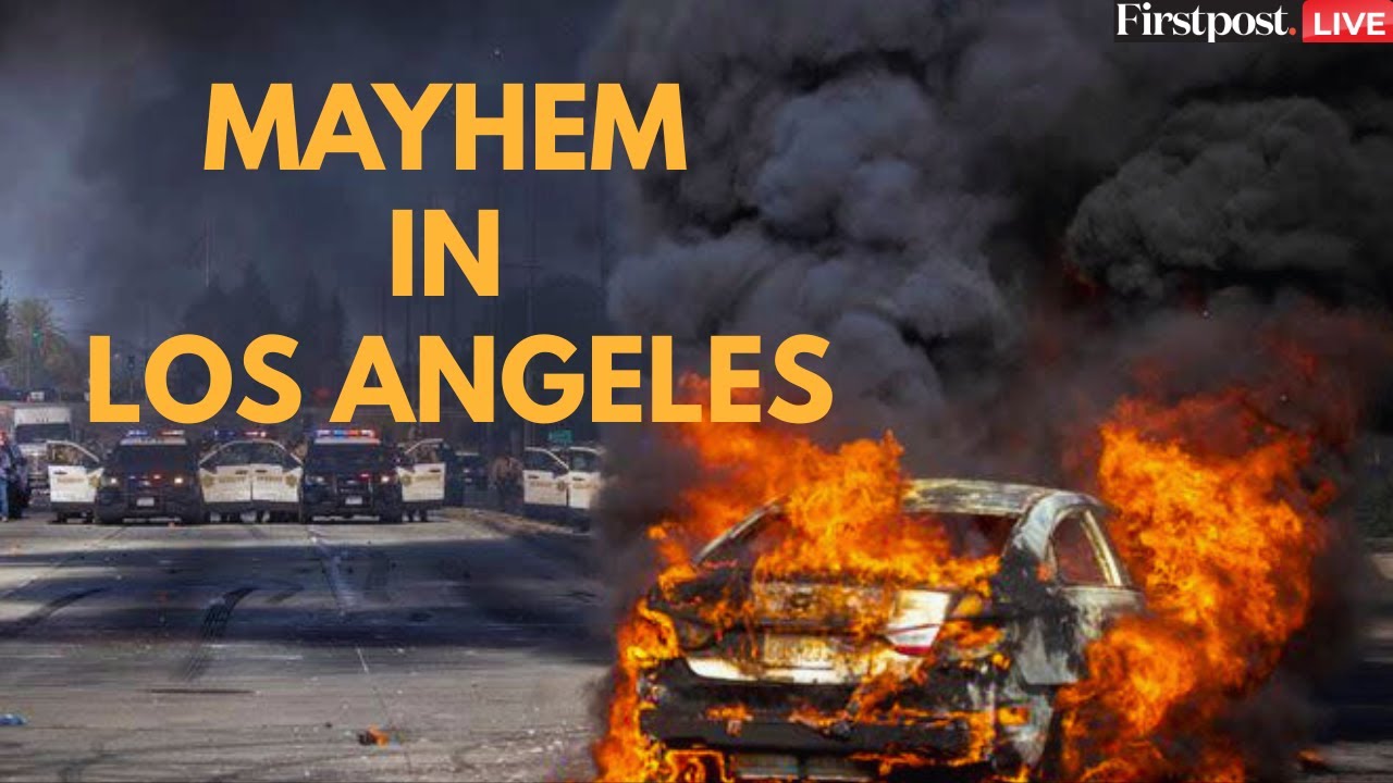 LA Riots LIVE : Marines Authorized to Temporarily Detain Protesters | Trump Liberates LA
