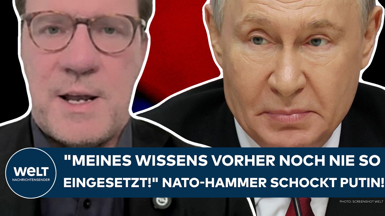 UKRAINE-KRIEG: "Meines Wissens vorher noch nie so eingesetzt!" NATO-Hammer schockt Wladimir Putin!