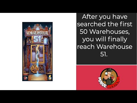 The Purge: # 2841 Warehouse 51: You have been searching warehouses all day and now the auctions begin