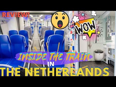 CAB REVIEW - NS TRAIN IN THE NETHERLANDS 2020 | INCLUSIVE BEAUTIFUL TOILET INSIDE! 4K