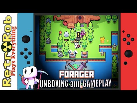 🎮 Forager on Nintendo Switch: Unboxing, Gameplay and Thoughts! 🎮