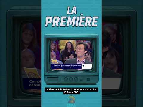 The premiere of "Attention à la marche!" (Watch Your Step!) aired on TF1 on March 10, 2001.