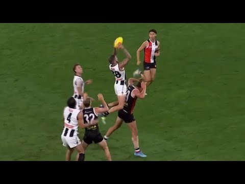 Jeremy Howe Screamer Mark - Saints Vs Pies Round 1