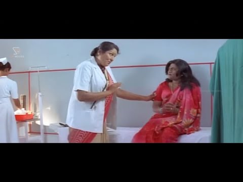 Doctor Comes to Checkup Sadhu Kokila - Kiladi Kannada Movie Comedy Scenes | Jaggesh, Archana