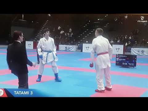 46TH EKF JUNIOR & CADET AND U21 CHAMPIONSHIPS - AALBORG, CADET KUMITE MALE -70 KG FINAL