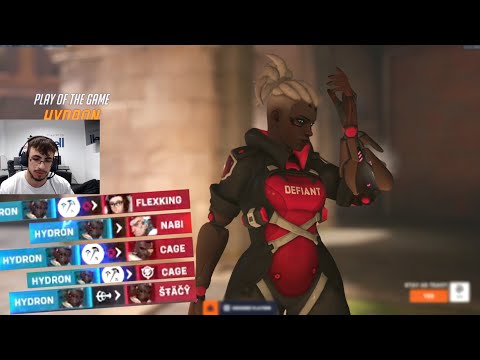 HYDRON is DOMINATING AS SOJOURN - POTG! OVERWATCH 2 TOP 500 SEASON 7