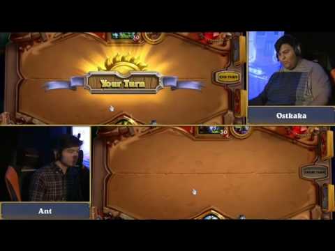 Ostkaka vs Ant DreamHack Hearthstone Grand Prix 2016 (Round 8)