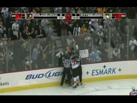Penguins vs. Flyers (12/15/2009) (In Widescreen) (Part 1)