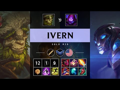 Ivern Mid vs Malzahar - NA Diamond Patch 25.17