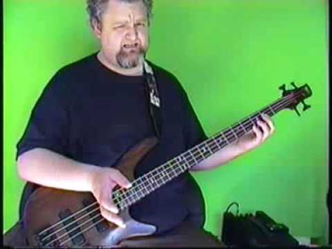 Harmonics on the Bass Guitar - module10 - intro to tapped harmonics