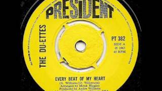 THE DU-ETTES - Every Beat Of My Heart