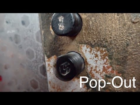 MY VERY FIRST POP-OUT BUTTONS! Vintage Schindler Traction Elevator at 308-310 Castle Peak Road in HK