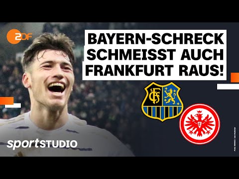1. FC Saarbrücken – Eintracht Frankfurt | DFB-Pokal 2023/24, Achtelfinale | sportstudio