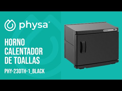 vídeo - Horno calentador de toallas - Con esterilización UV - 70 °C - 230 W - 23 L