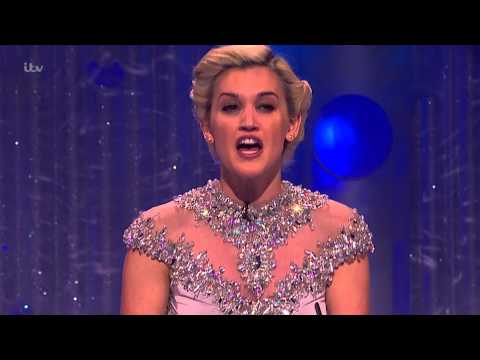 Ashley Gushes Over Sam's Flying Dance - Dancing On Ice