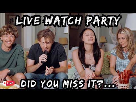 Live Watch Party The Summer I Turned Pretty | Lola, Chris, Gavin & Rain on Prime Video Live