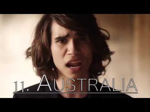 My Top 15: Eurovision Song Contest 2017 (12/3/17)