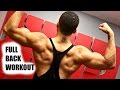 Full Back Workout Routine Natural BodyBuilder -Michael Cross-