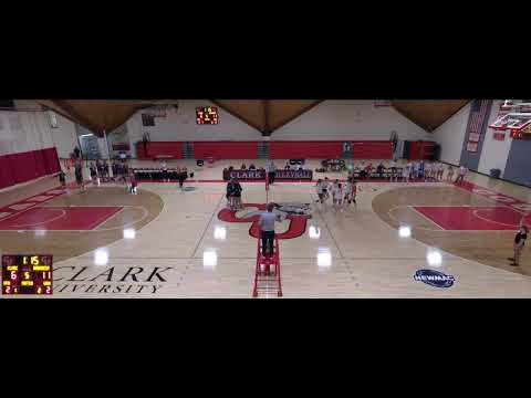 Clark University vs Brandeis University Women's College Volleyball