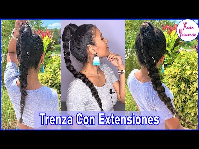 Vídeo relacionado con CATZUM Extensión de Cola de Caballo de Cabello Natural, Postizo de Extensiones de Pelo, Trenza de Cabello con Clip para Alargar y Dar Volumen, Hair Braids (Castaño Claro)