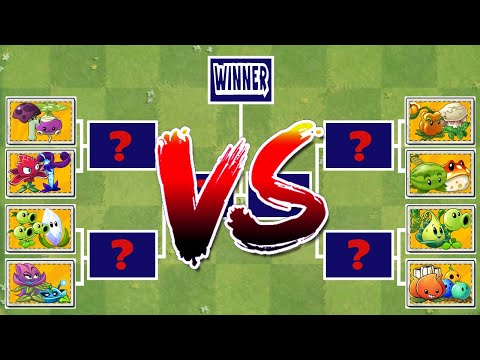 8 Random Combo Team Plants Tournament - Which Best Combo? - PvZ 2 Team Plants vs Team Plants