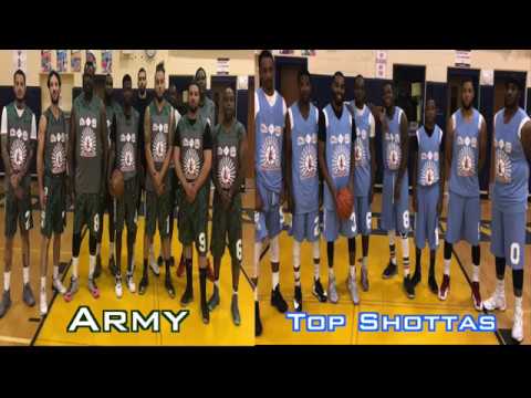Top Shottas vs Army (Straight 2 Da Rack Mens League)