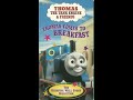 Opening To Thomas Friends Thomas Comes To Breakfast 1998 VHS 60fps