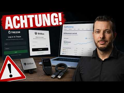 ACHTUNG 🚨 FAKE Mails von BitBox, Trezor und Co.!