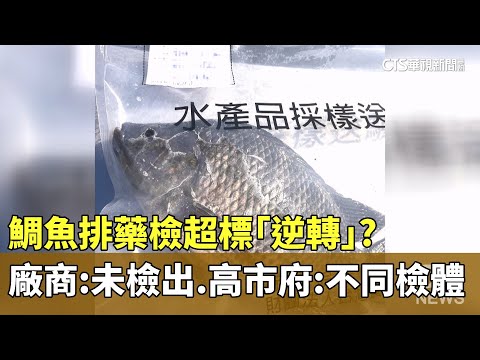 鯛魚排藥檢超標「逆轉」？廠商：未檢出　高市府：不同檢體